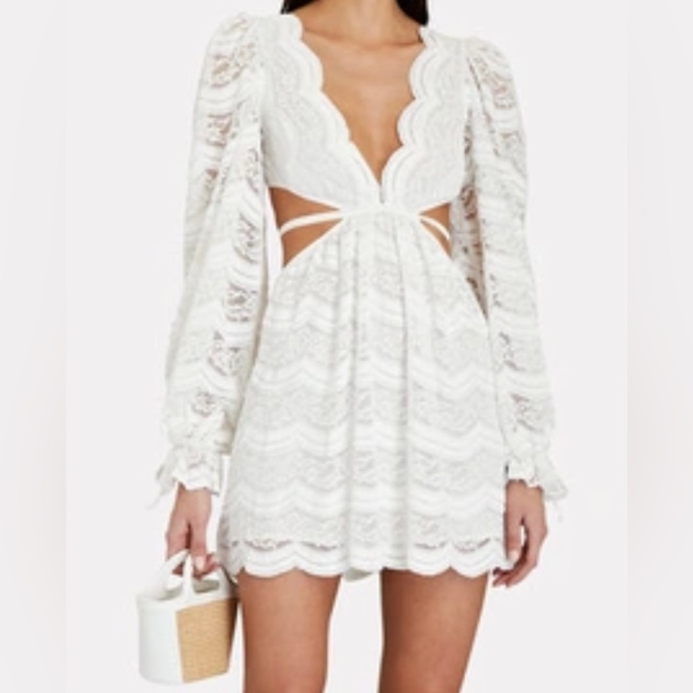 Mimi Long sleeve mini dress for love and lemons